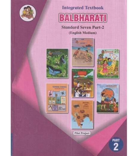 Integrated Textbook Balbharti Std 7 Part 2| English Medium|Maharashtra State Board